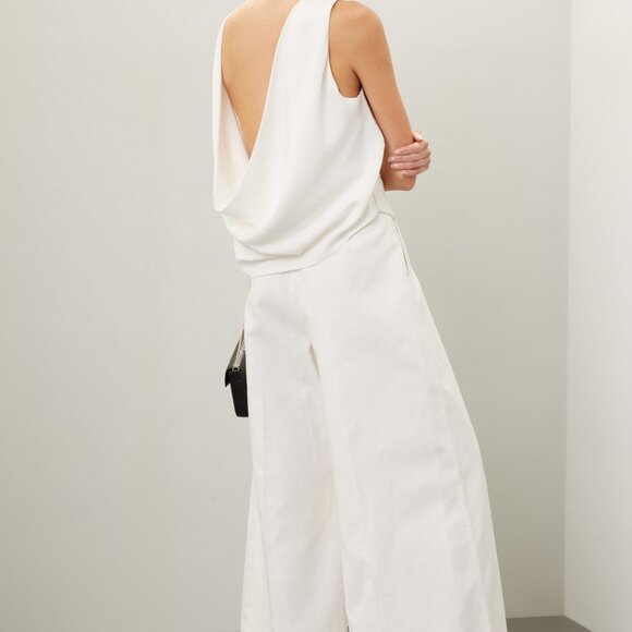 Nina Ricci Cady Drapped Open-Back Vest, 38 - Picture 2 of 10